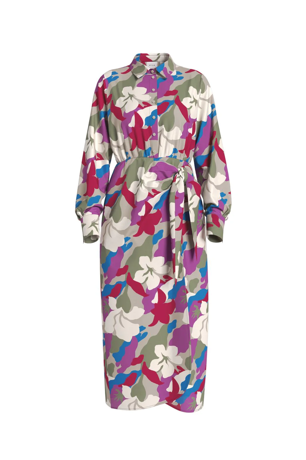 Vila Vidogma Fia L/S Midi Dress/Lc