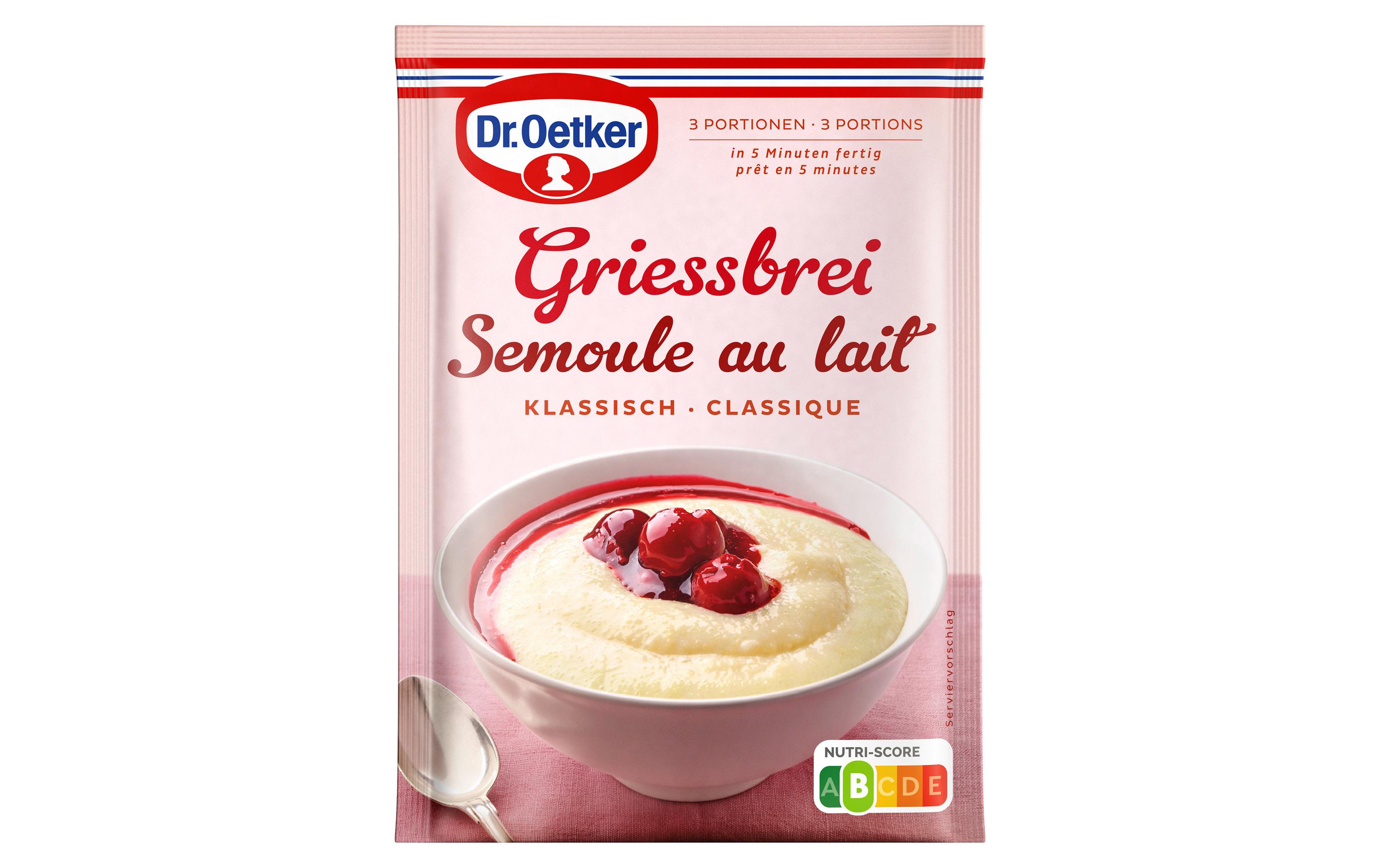 Griessbrei 92gCremig zarter Griessbrei