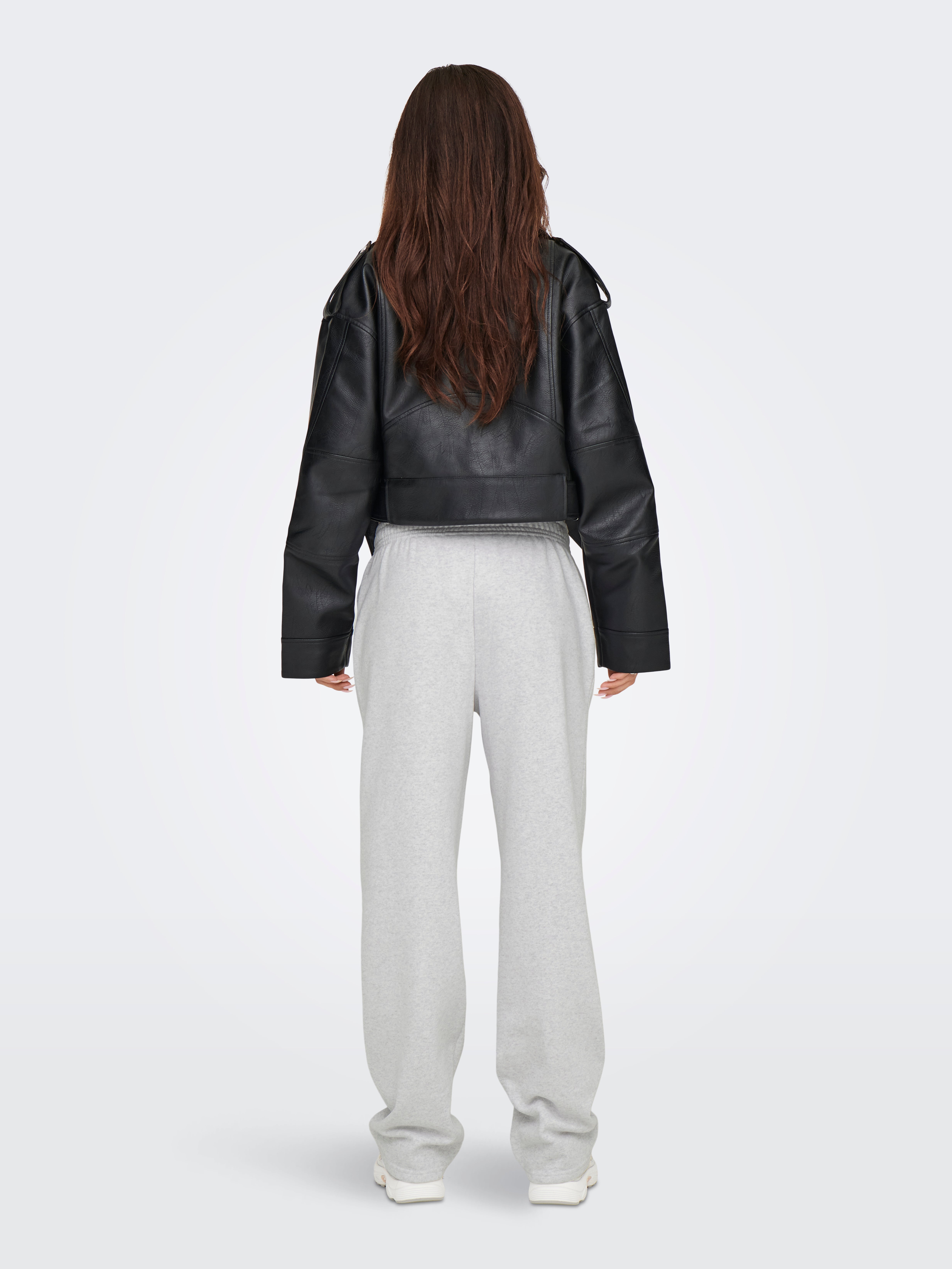 ONLDAZE Weiter Beinschnitt Jogginghose Light Grey Melange