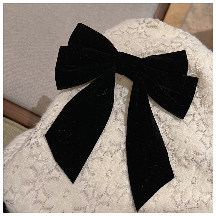 Studio Nana - Strik fluwelen haarspeld