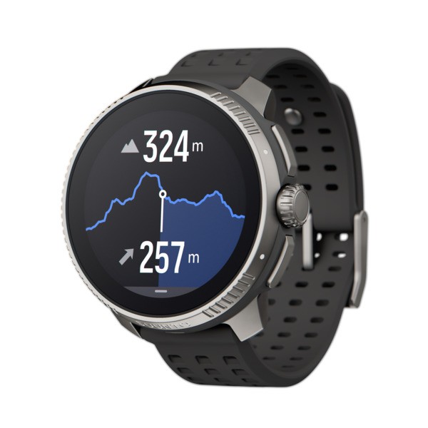 Suunto - Race Titanium Smartwatch - Charcoal