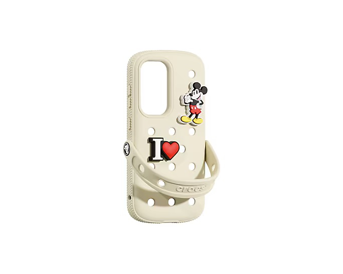 Galaxy S25 Silikon Cover Hülle Crocs (GP-FPS931SBAUW) - Beige