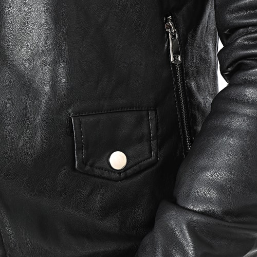 Veste Biker Noir