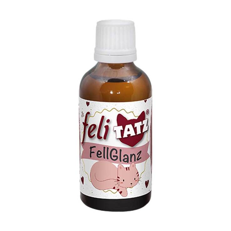 Felitatz Fellglanz Ergänz.Futterm.flüssig für Katzen, 50 ml