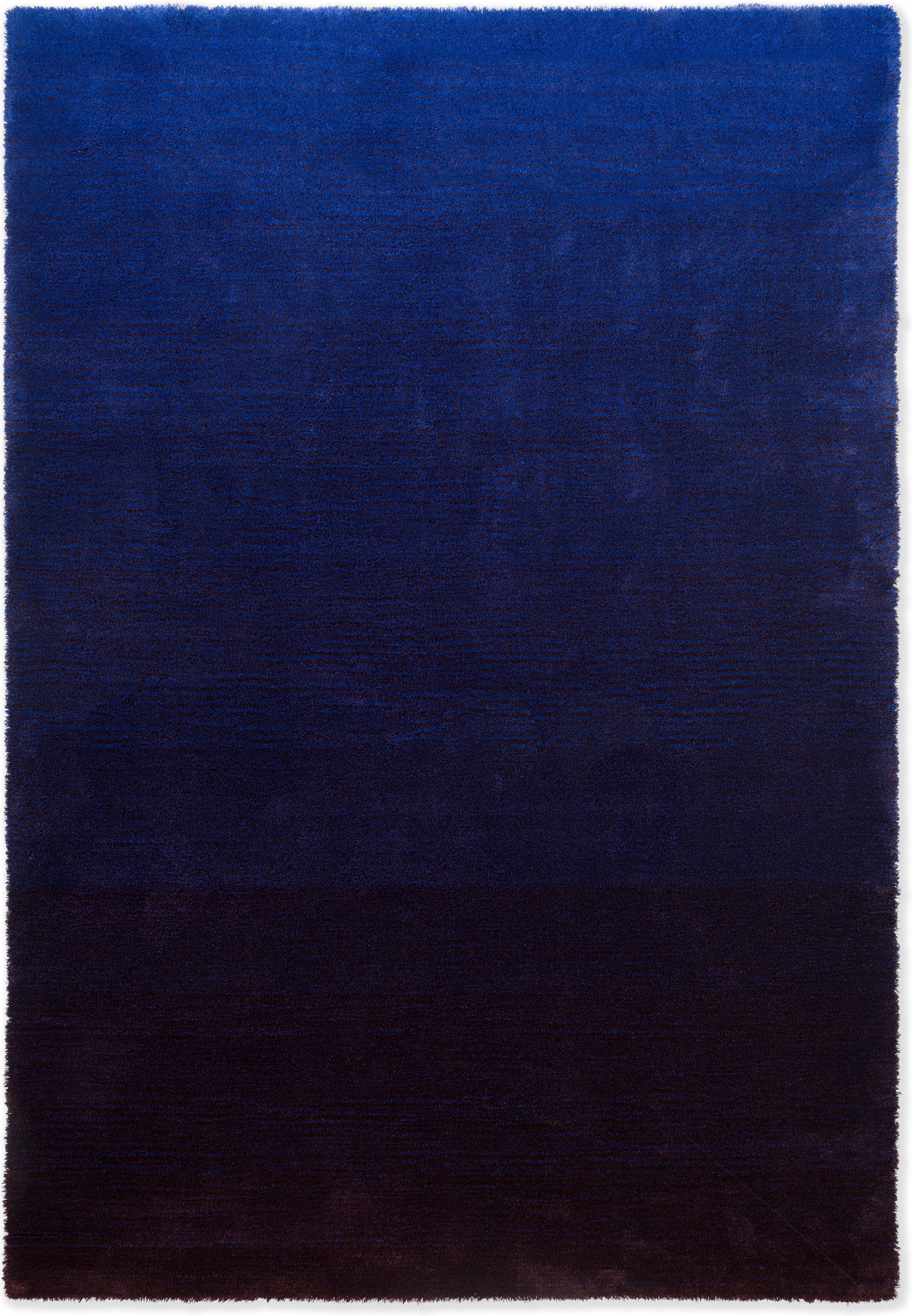 Vloerkleed Low Electric Blue Aubergine 10118 Shade  | Brink & Campman