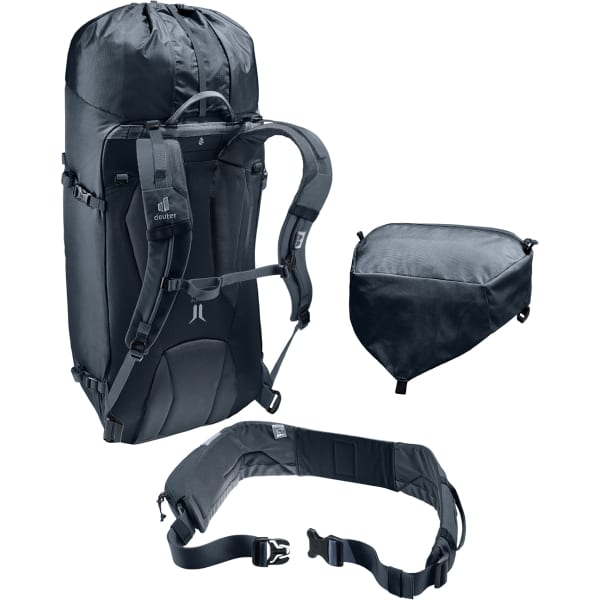 Sac à dos alpinisme DEUTER GUIDE 34+8 BLACK