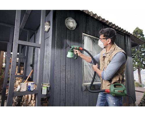 BOSCH verfspuit PFS 2000 incl. 2e verfemmer