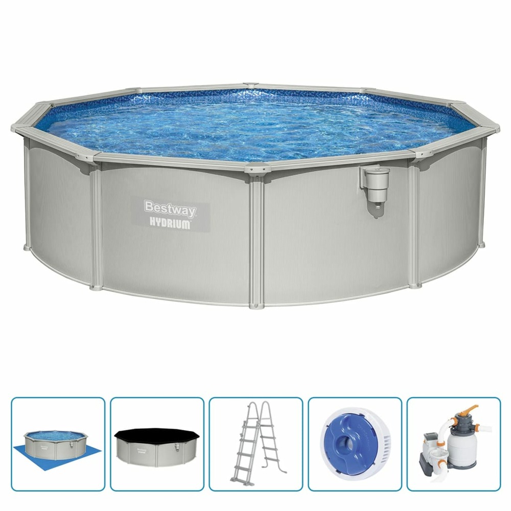 Ensemble de piscine hydrium 460x120 cm