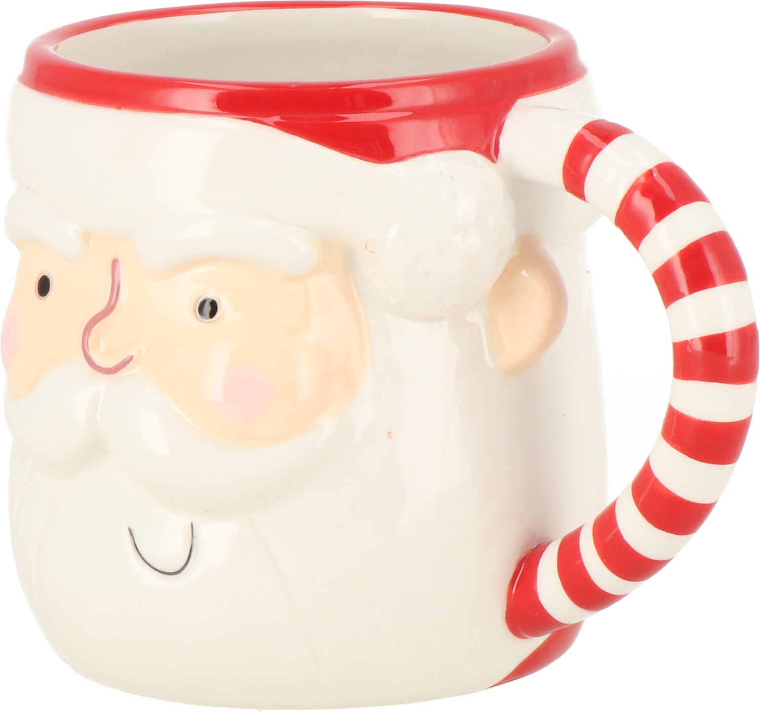 Intratuin mok Santa rood / wit 465 ml