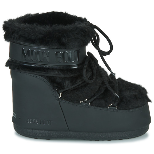 Moon Boot - MOON BOOT ICON LOW FAUX FUR - Noir