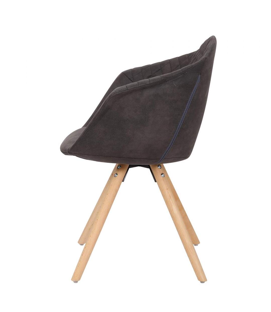 Lot de 2 fauteuils APA en polyester doux et soyeux fait main
