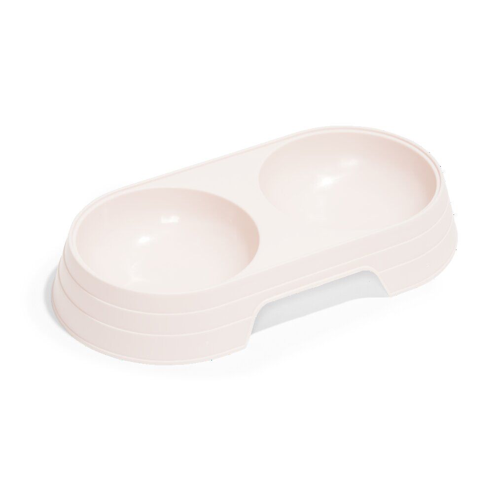 Gamelle double pour animaux - 2 coloris