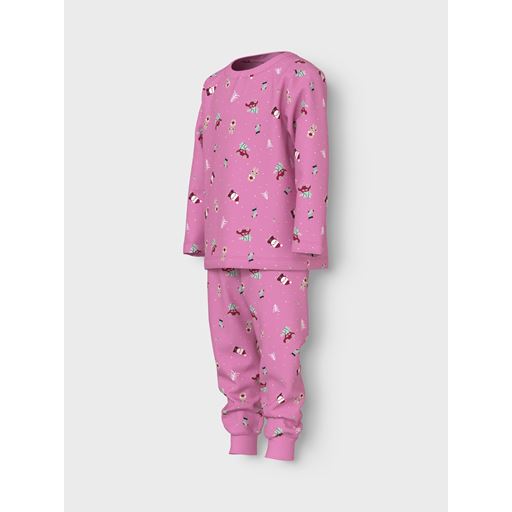 Name It Vismas Pyjamassæt, Fuchsia Pink, 98 cm