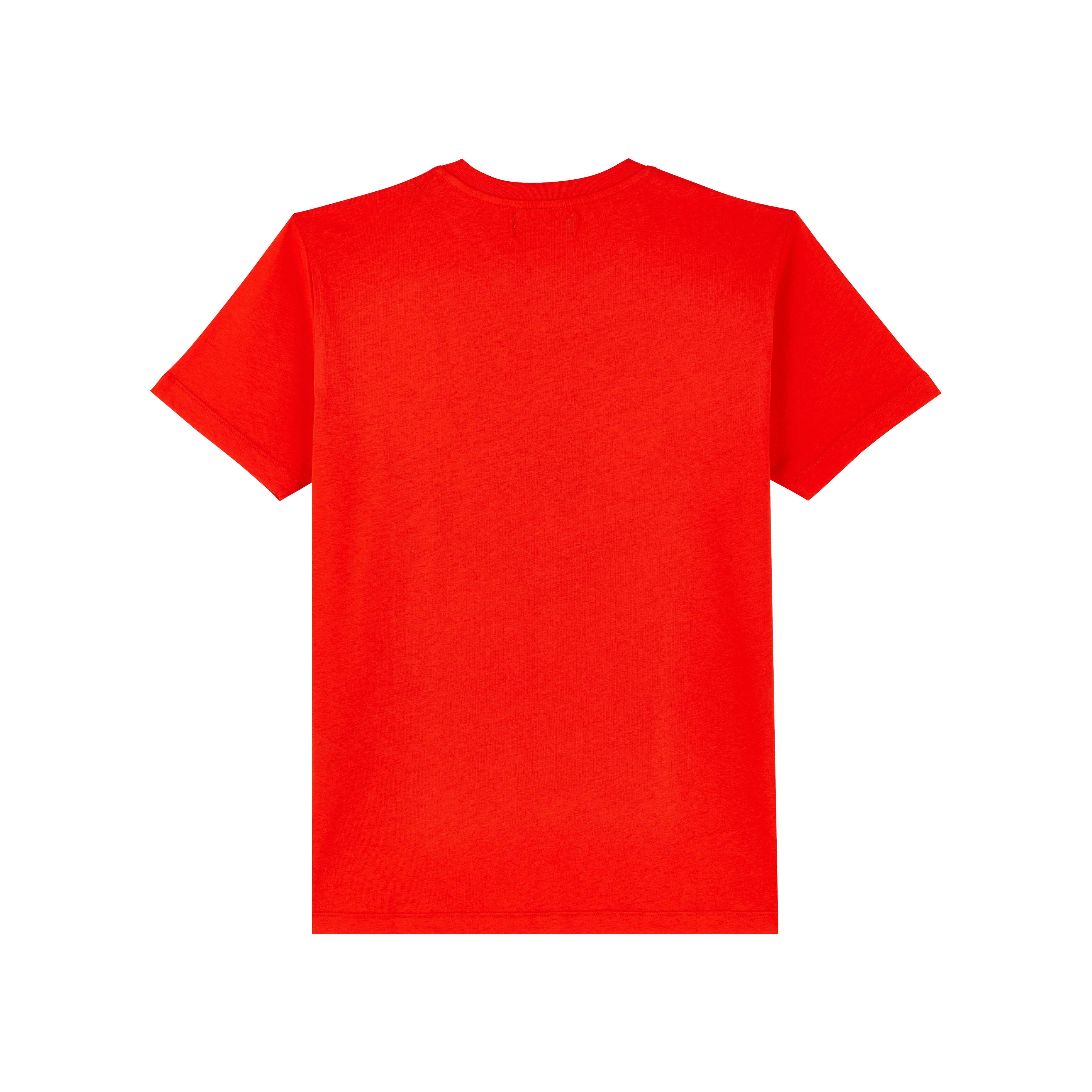 T-shirt Coton Homme Logo Texture Gomme