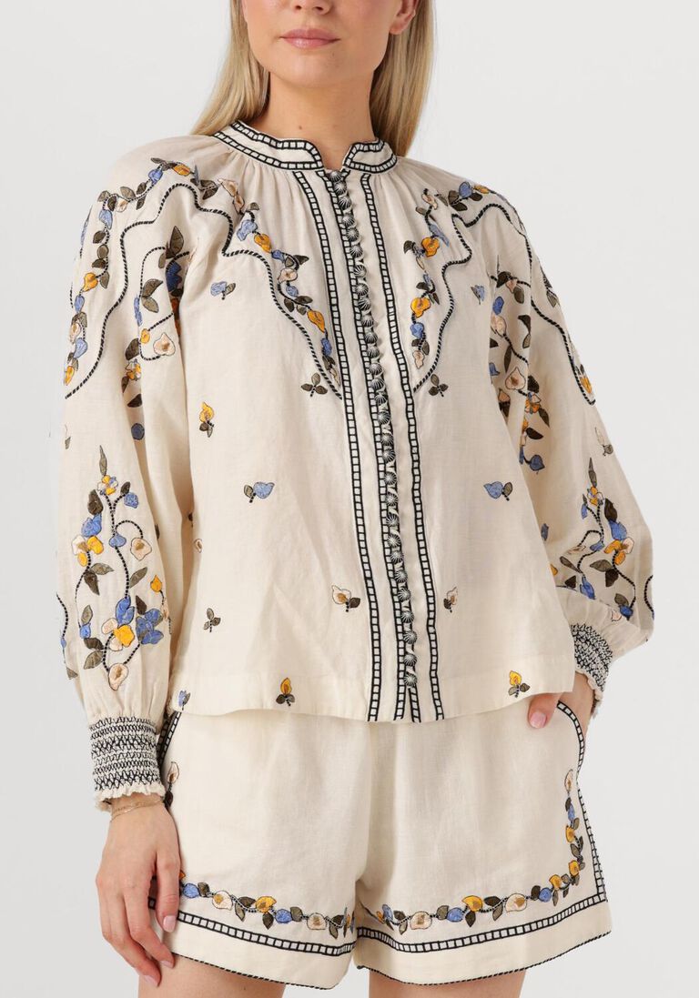 gebroken wit scarlett poppies blouses femme top