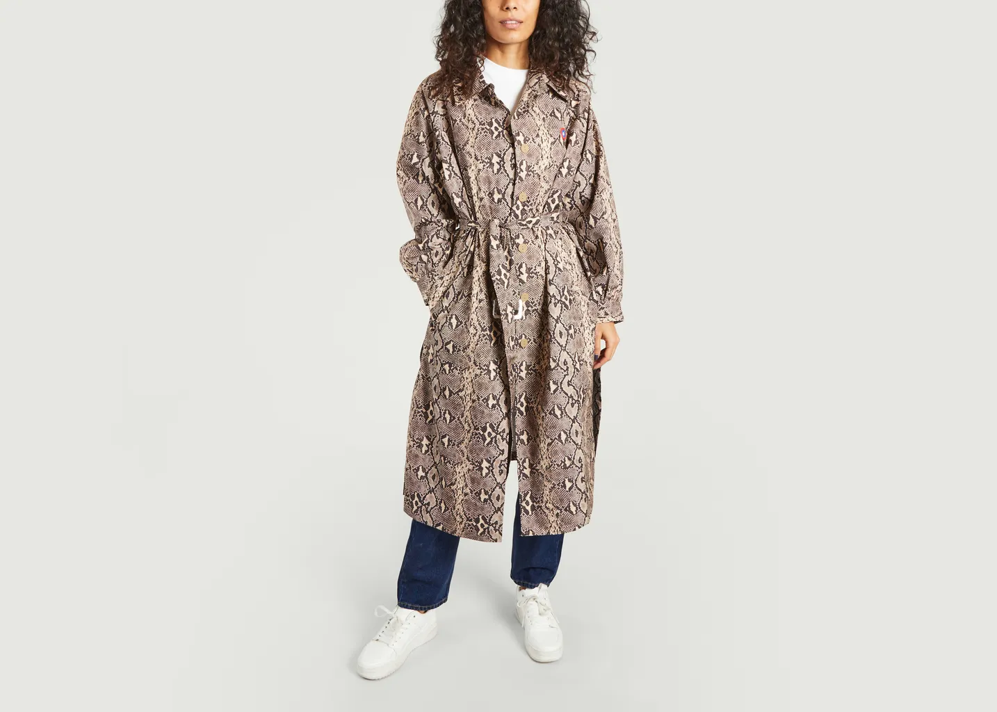 Long trench Madeleine Python Flotte
