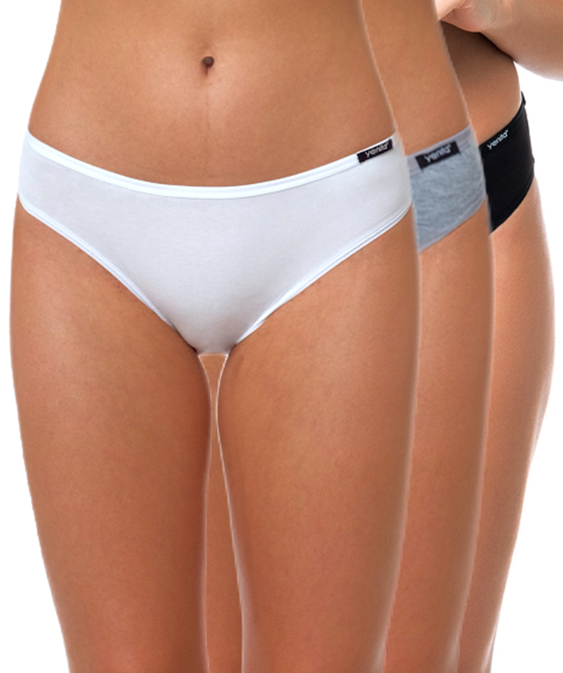 Yenita® Bikini-Slip(3er Set) Modern-Collection