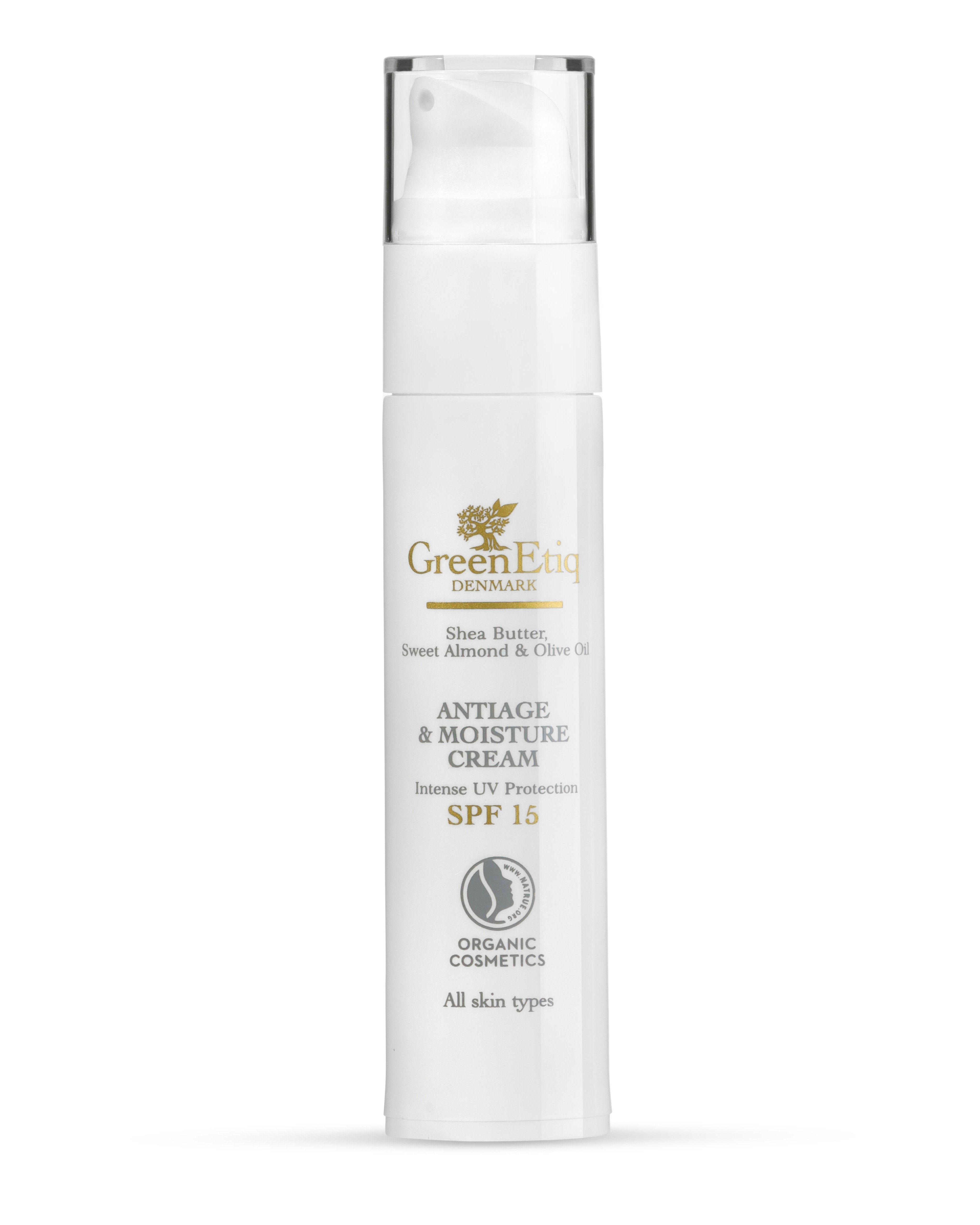 GreenEtiq  Anti Age & Moisture creme, SPF 15 - 50 ml.