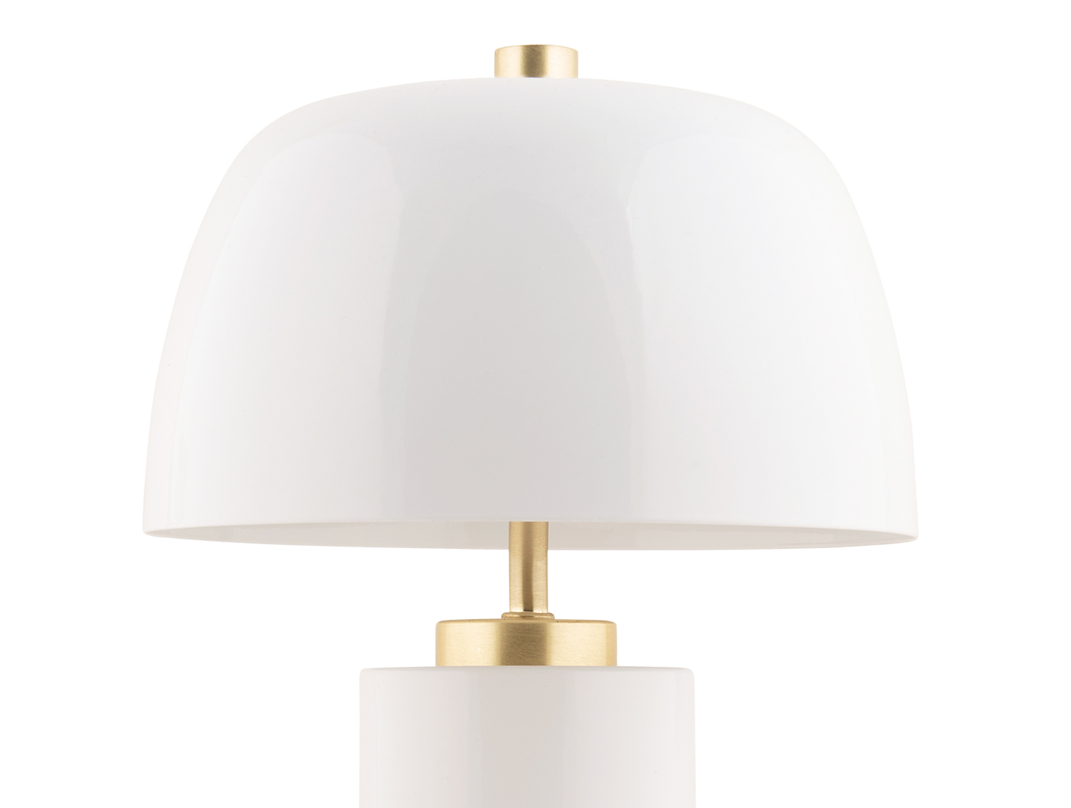 Table lamp Freya LED iron white