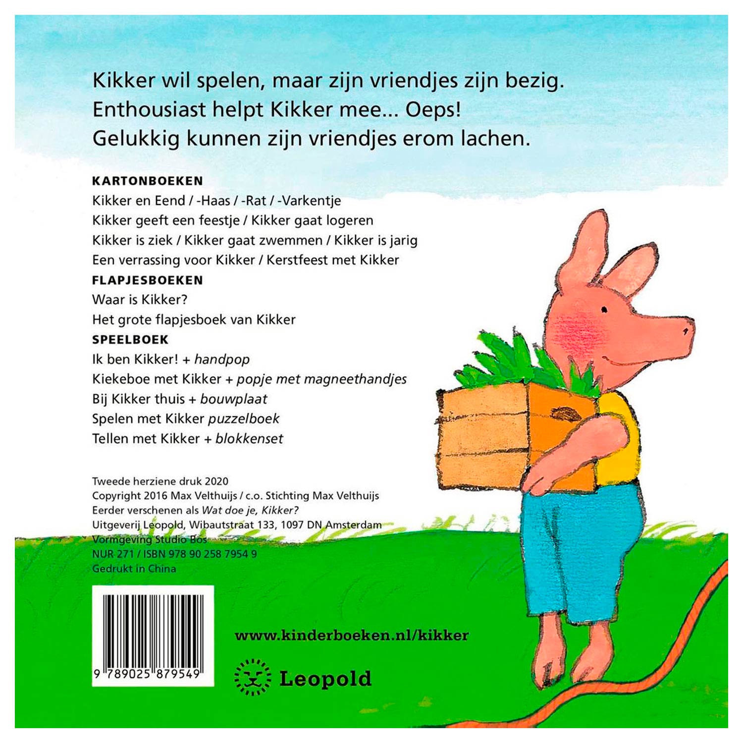 Oeps, Kikker! Flapjesboek