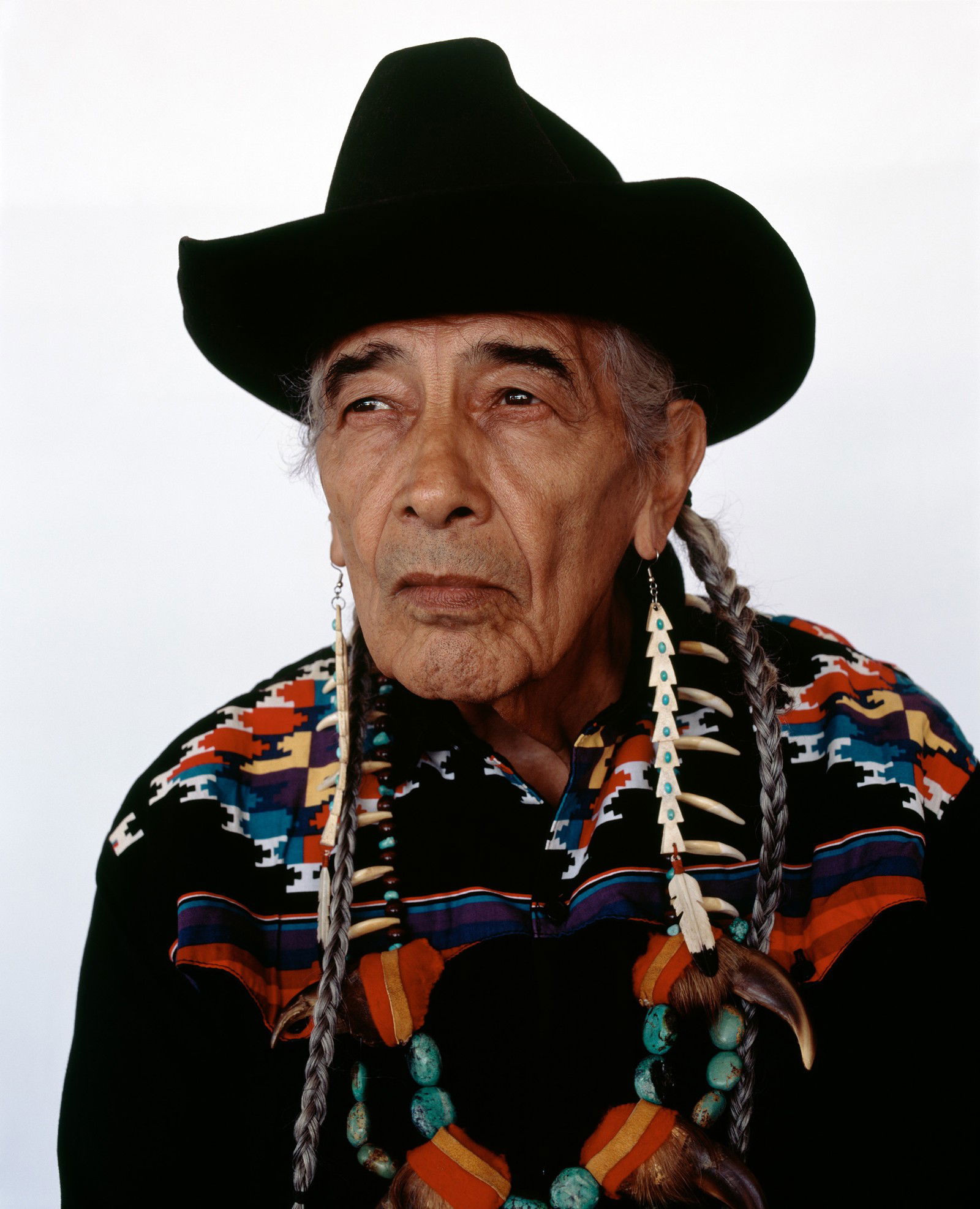 Dark Feather Moon, Lakota Sioux, Texas by Eric Klemm - Limited Edition. Edition of: 100. Signed.