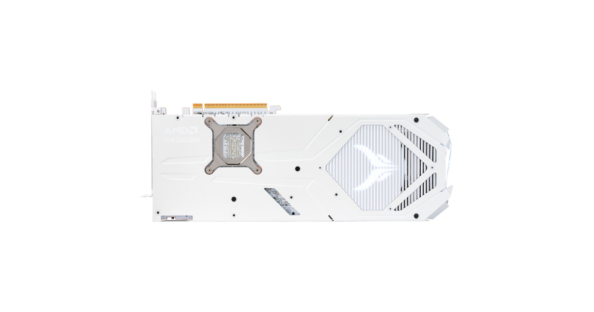 PowerColorRadeon RX 9070 XT Red Devil Spectral White 16GB GDDR6 grafische kaart  (Wit, RDNA4, GDDR6, 3x DisplayPort, 1x HDMI)