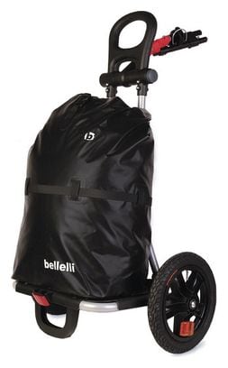 REMORQUE BAGAGERE ETANCHE FIXATION CADRE BELLELLI.