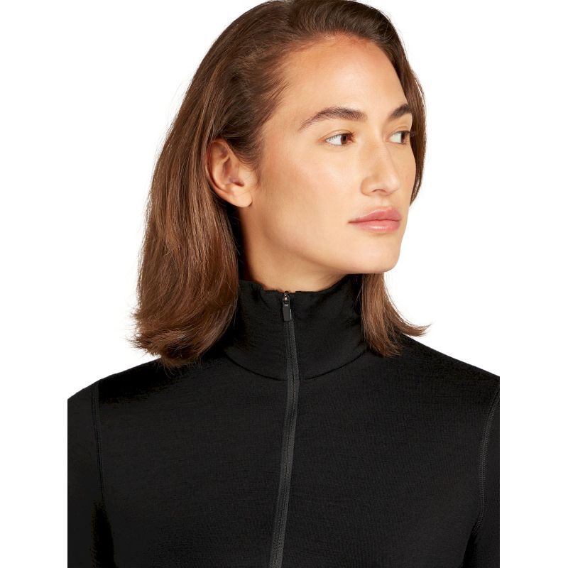 200 Oasis LS Half Zip - Maillot thermique laine mérinos femme