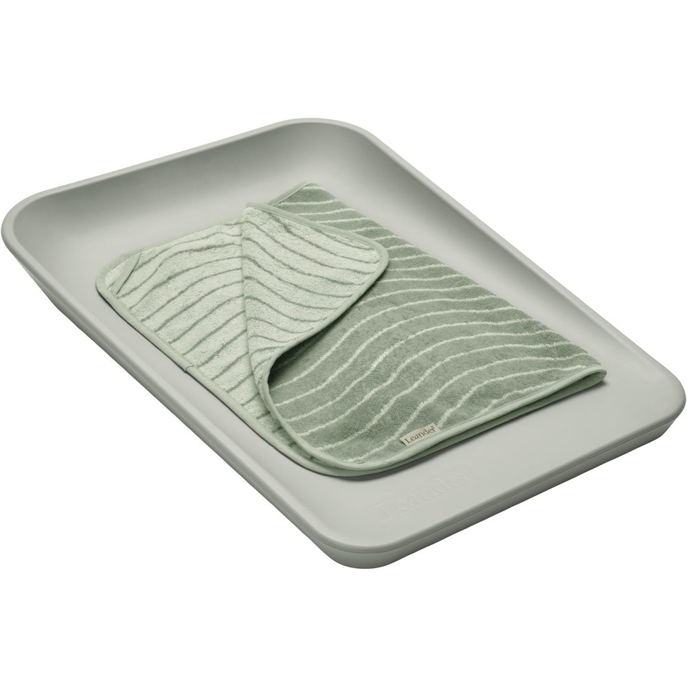 Køb Leander Sage Green Leander Topper Til Puslepude Woodland