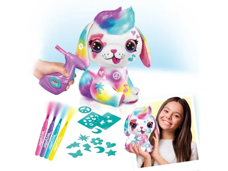 Airbrush Plush Hundehvalp