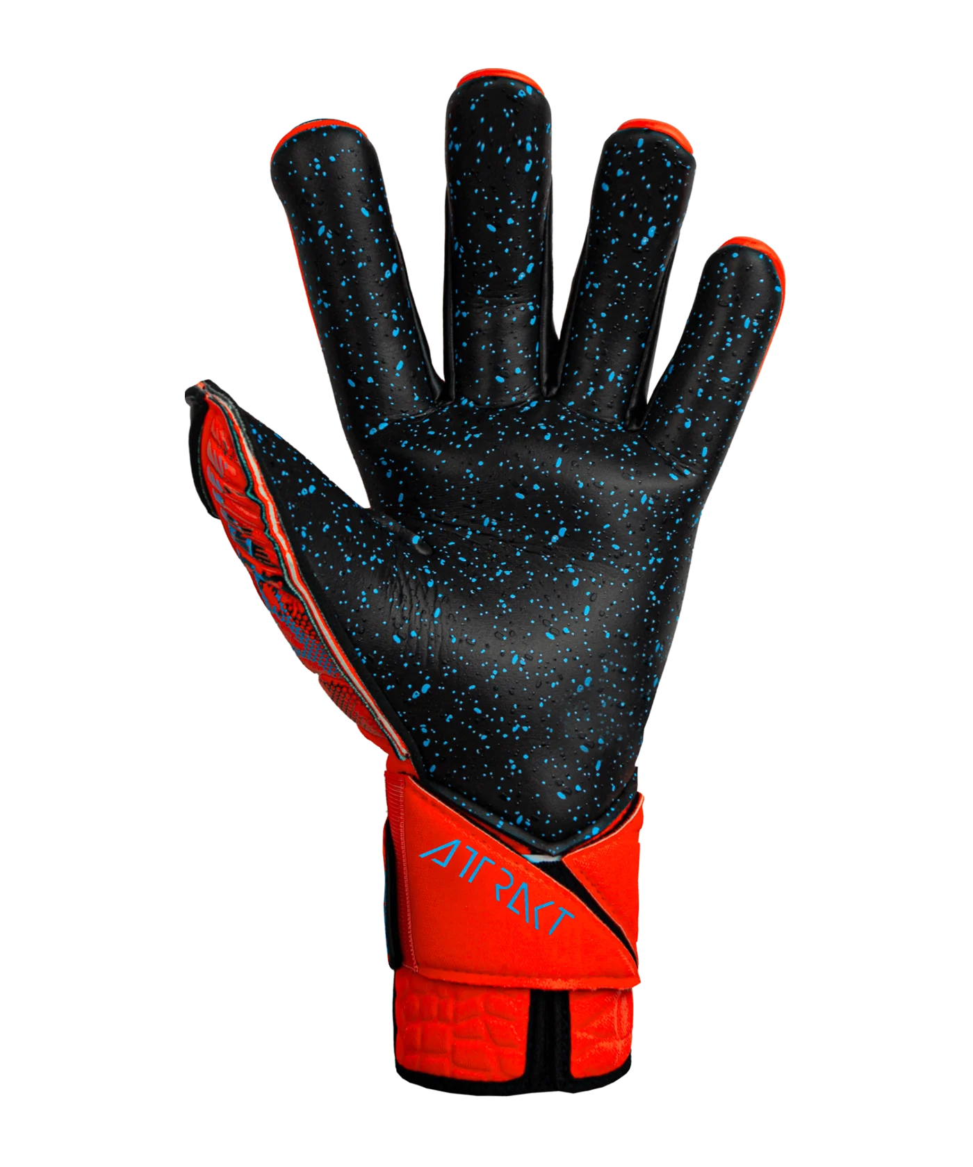 Reusch Attrakt Fusion Guardian AdaptiveFlex 2023 TW-Handschuhe Rot Blau Schwarz F3333