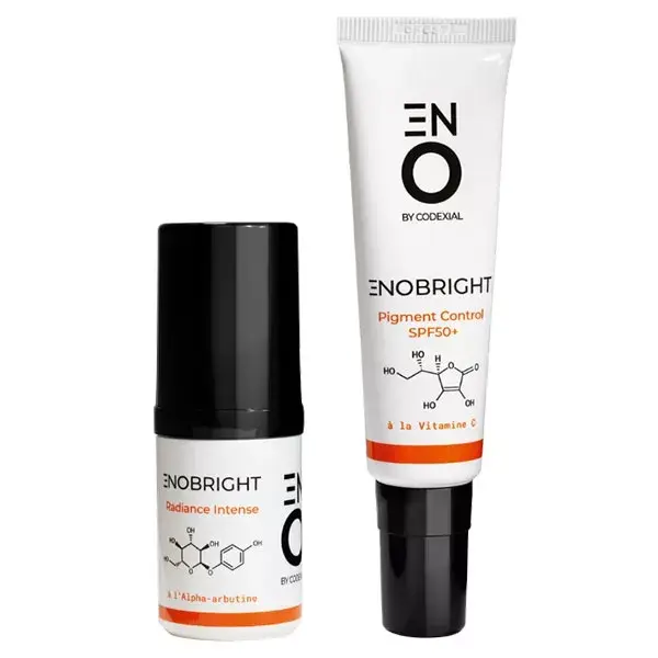 Rotina de Iluminação Anti-Manchas Escuras ENO Laboratoire Codexial Enobright Intense Radiance + Pigment Control FPS50+