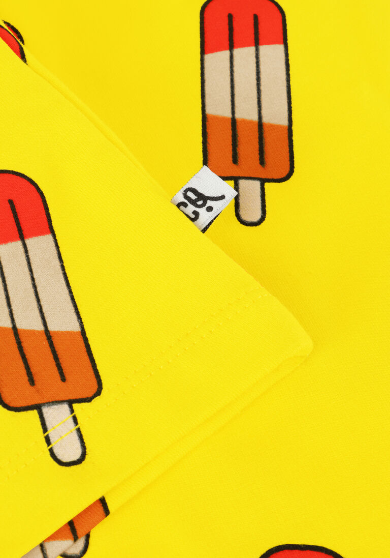 CARLIJNQ gele carlijnq korte broek popsicle - bermuda