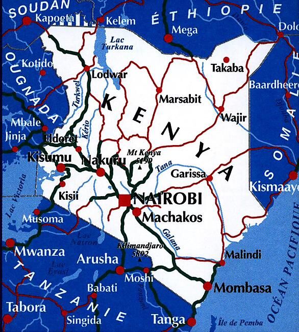 IGN - KENYA 1 1 000 000