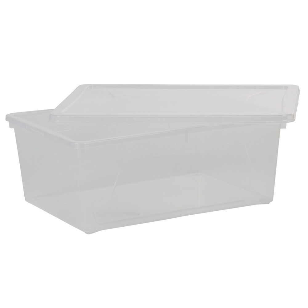 Boîte de rangement transparente 10 L