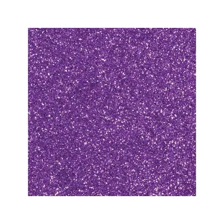 Knorr Prandell CreaSoft Moosgummi Glitter, violett, 20 x 30cm, 1 Stück