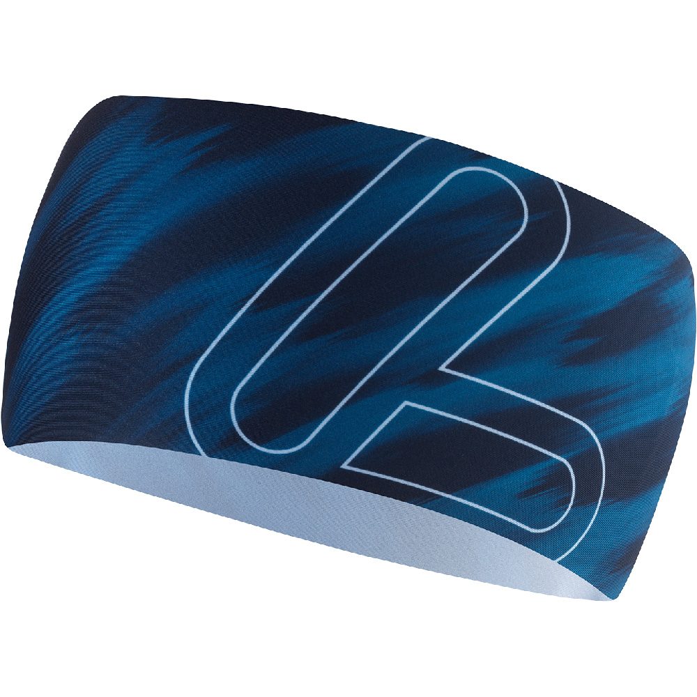 Löffler Elastic Open Cut Stirnband dark blue