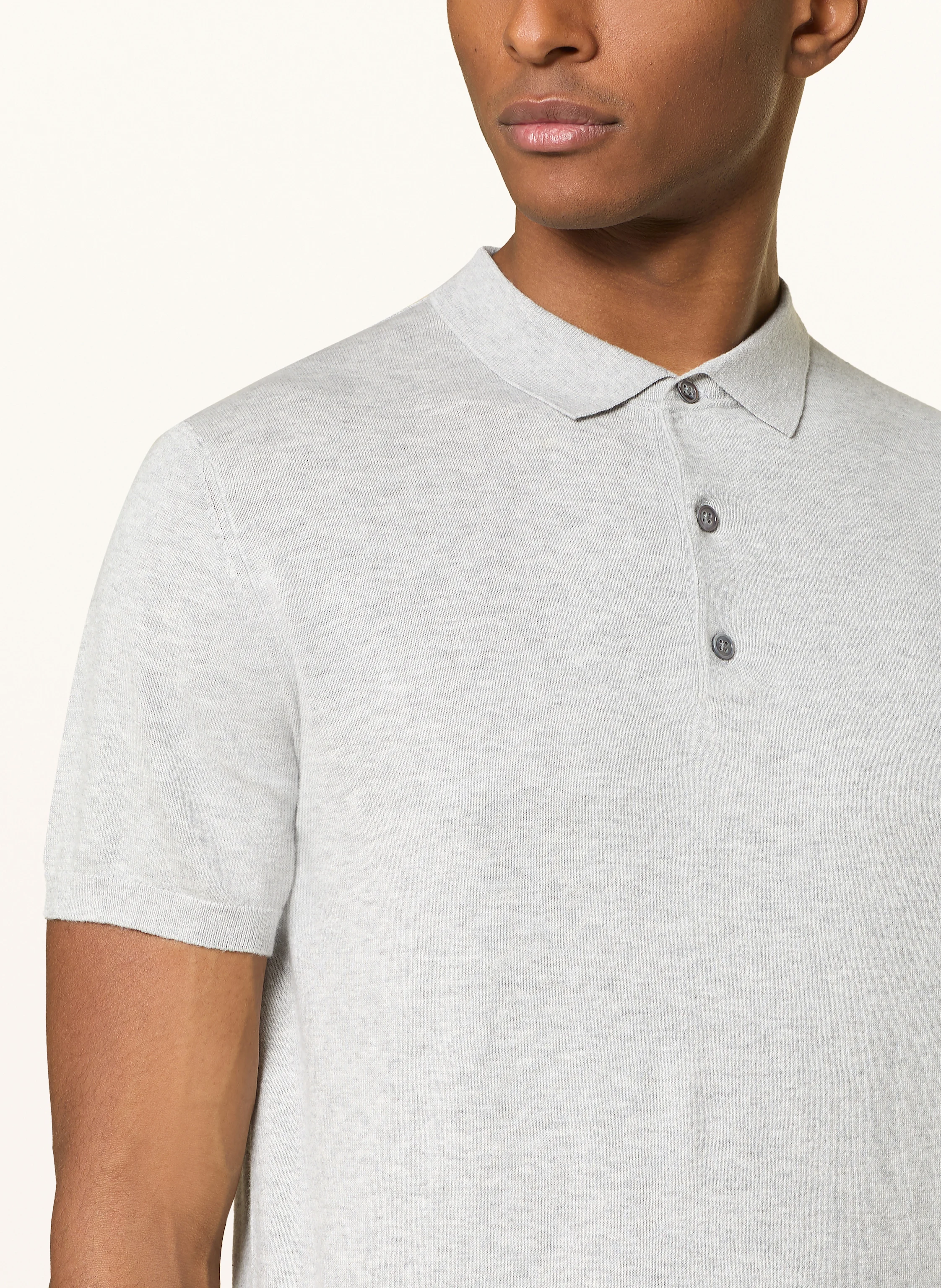 STROKESMAN'S Strick-Poloshirt