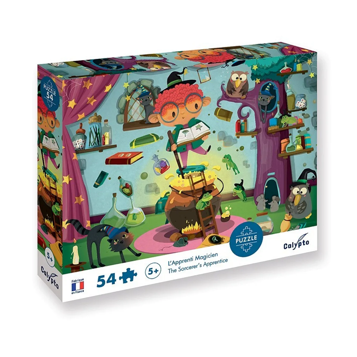Sentosphere Puzzle Calypto L'Apprenti Magicien 54 Pièces