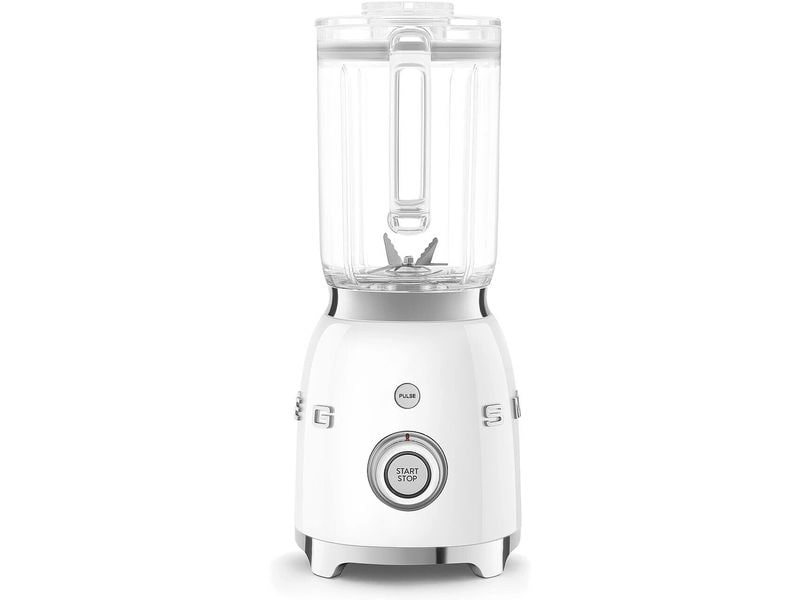 SMEG Standmixer 50's Style BLF03WHEU Weiss Leistungsstarker Mixer