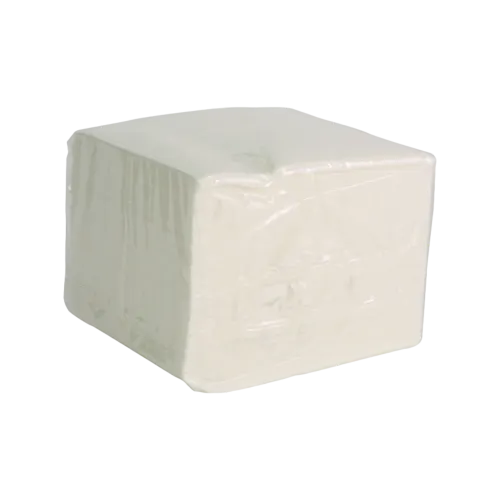 Carré d'essuyage Airlaid Paredes 57g/m² gaufré blanc 29 x 38 cm