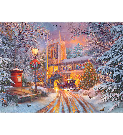 Ravensburger Puslespil - 500 Brikker - Magical Christmas Starlin