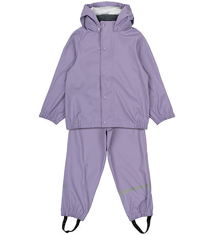 Mikk-Line Regenkleidung m. Träger - PU - Recycelt - Dämmerung