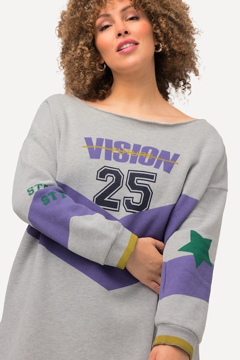 Sweater, Vision, Rollkanten, Rundhals, Langarm
