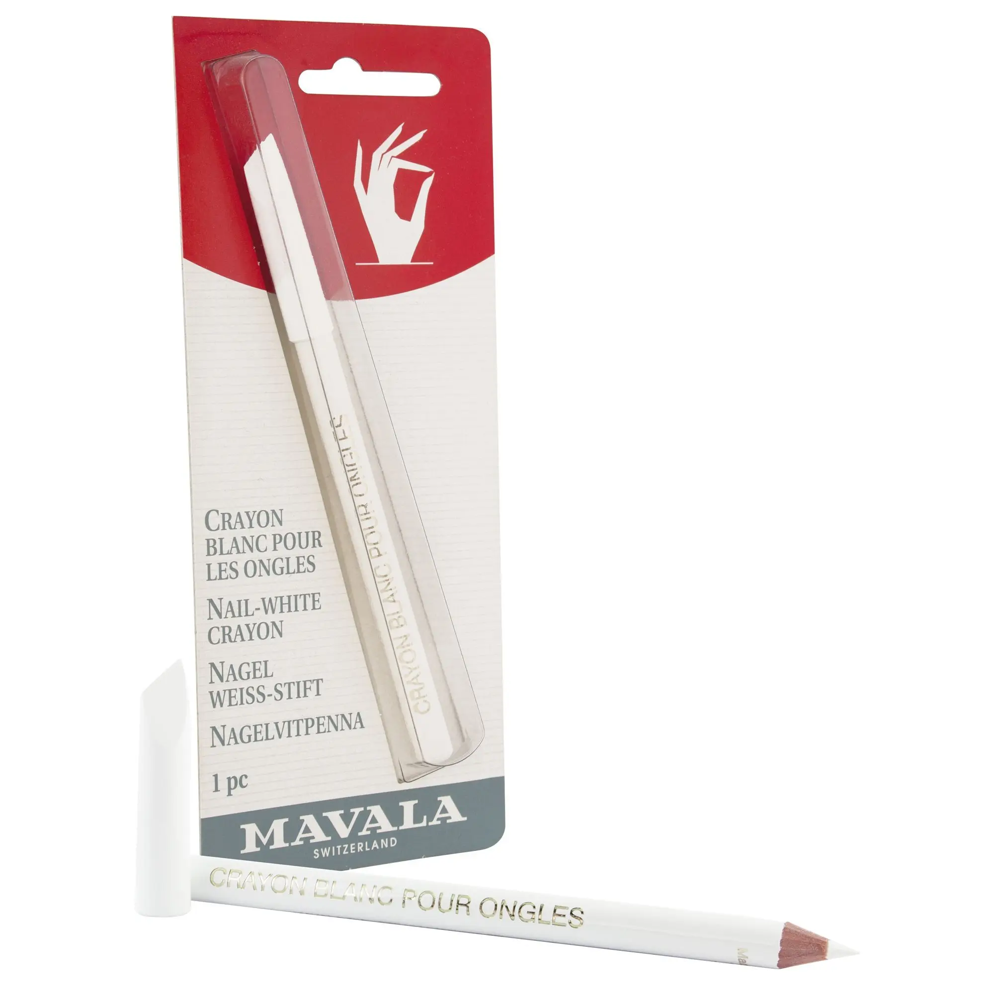 Mavala - Crayon blanc - ongles - Vernis à effets / Nail art