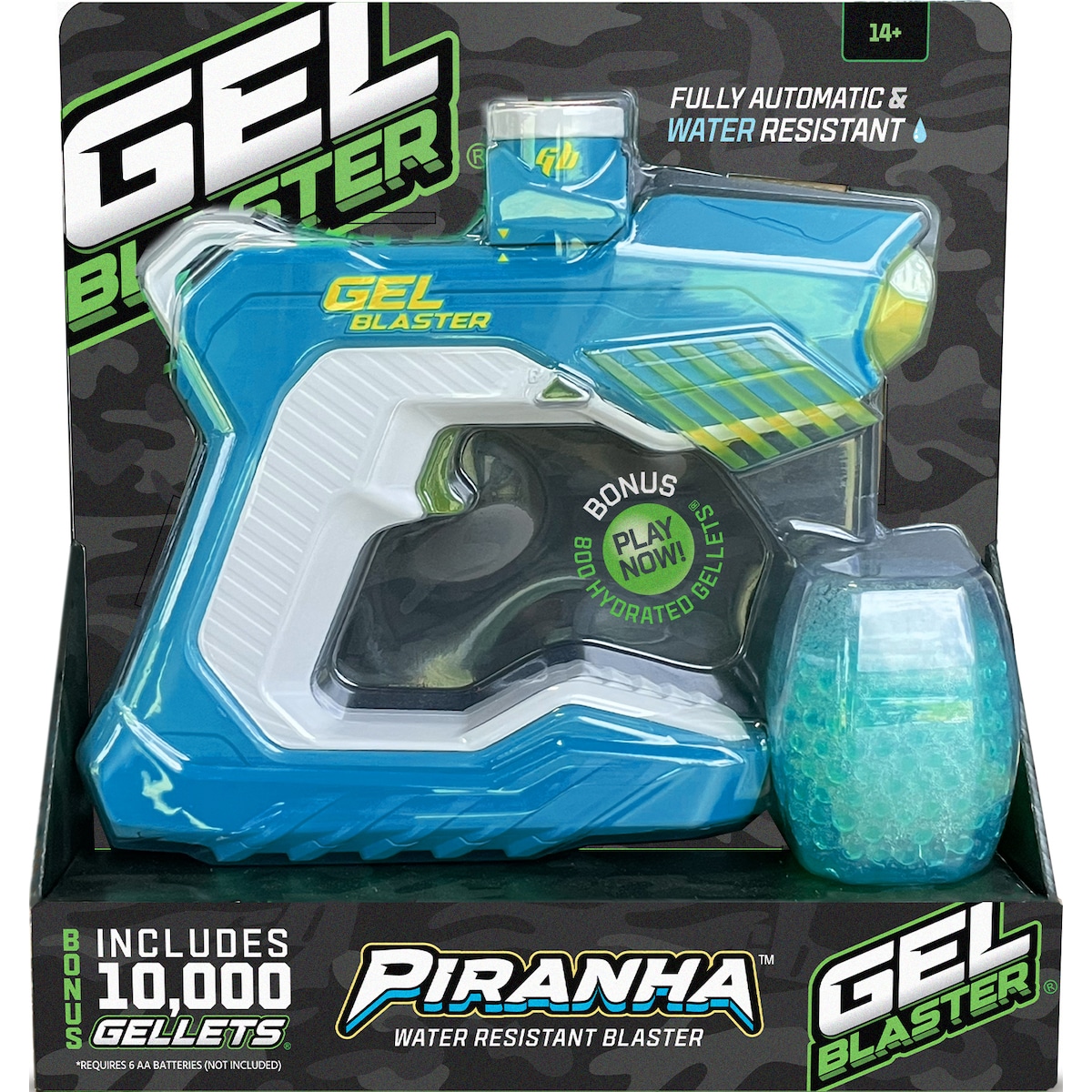 Gel Blaster Piranha og Gellets