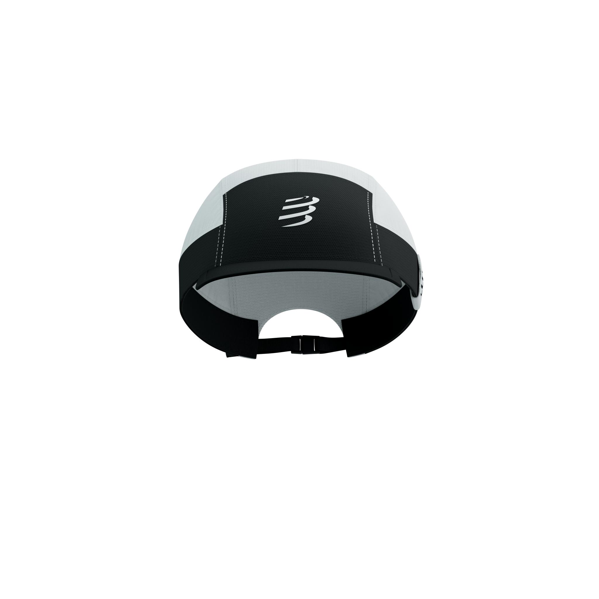 Compressport 5 Panel Light Cap White/Black
