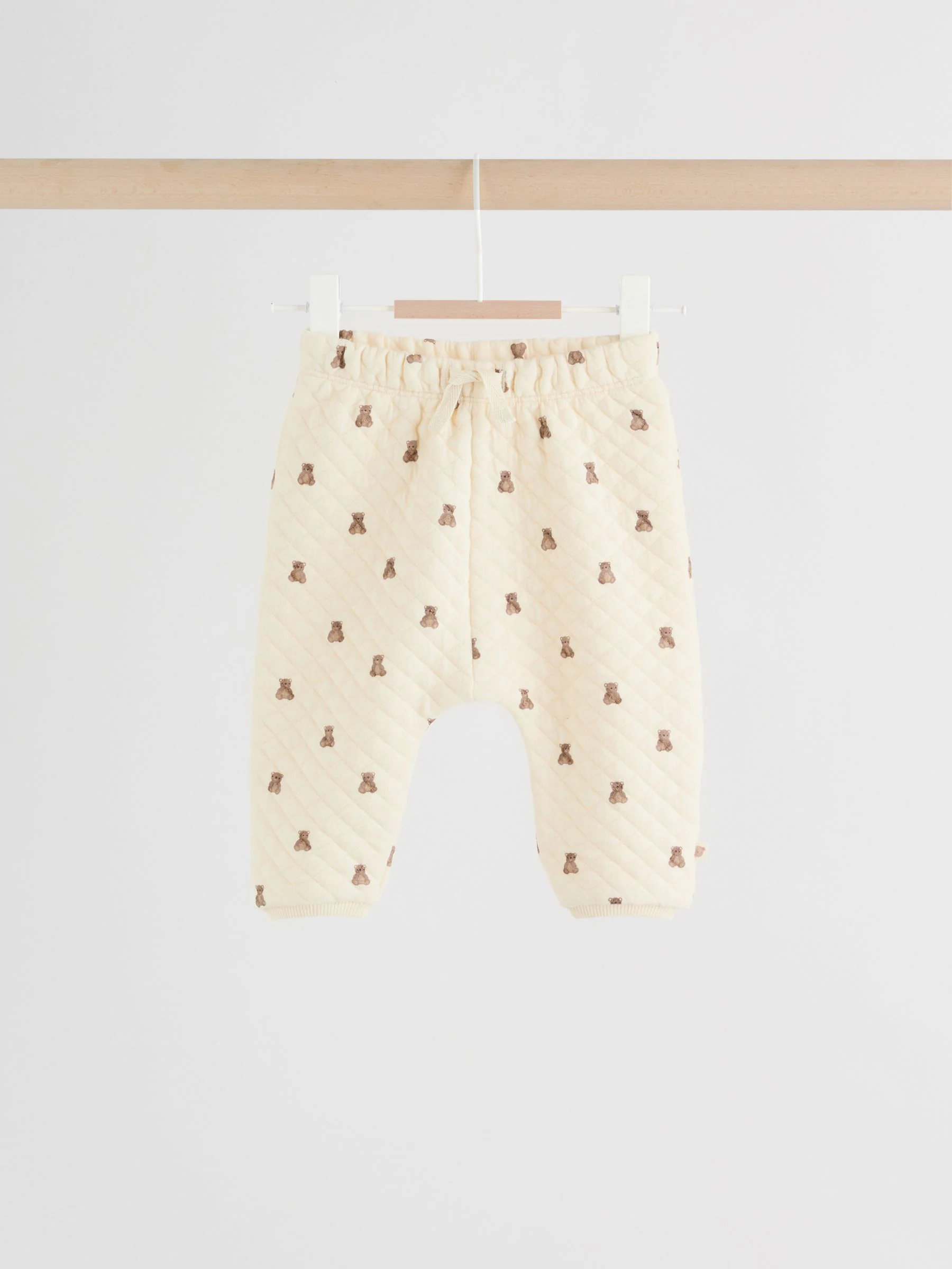 Neutraal met beren - Baby Quilted Sweat and Joggers Set (0mths-2yrs)