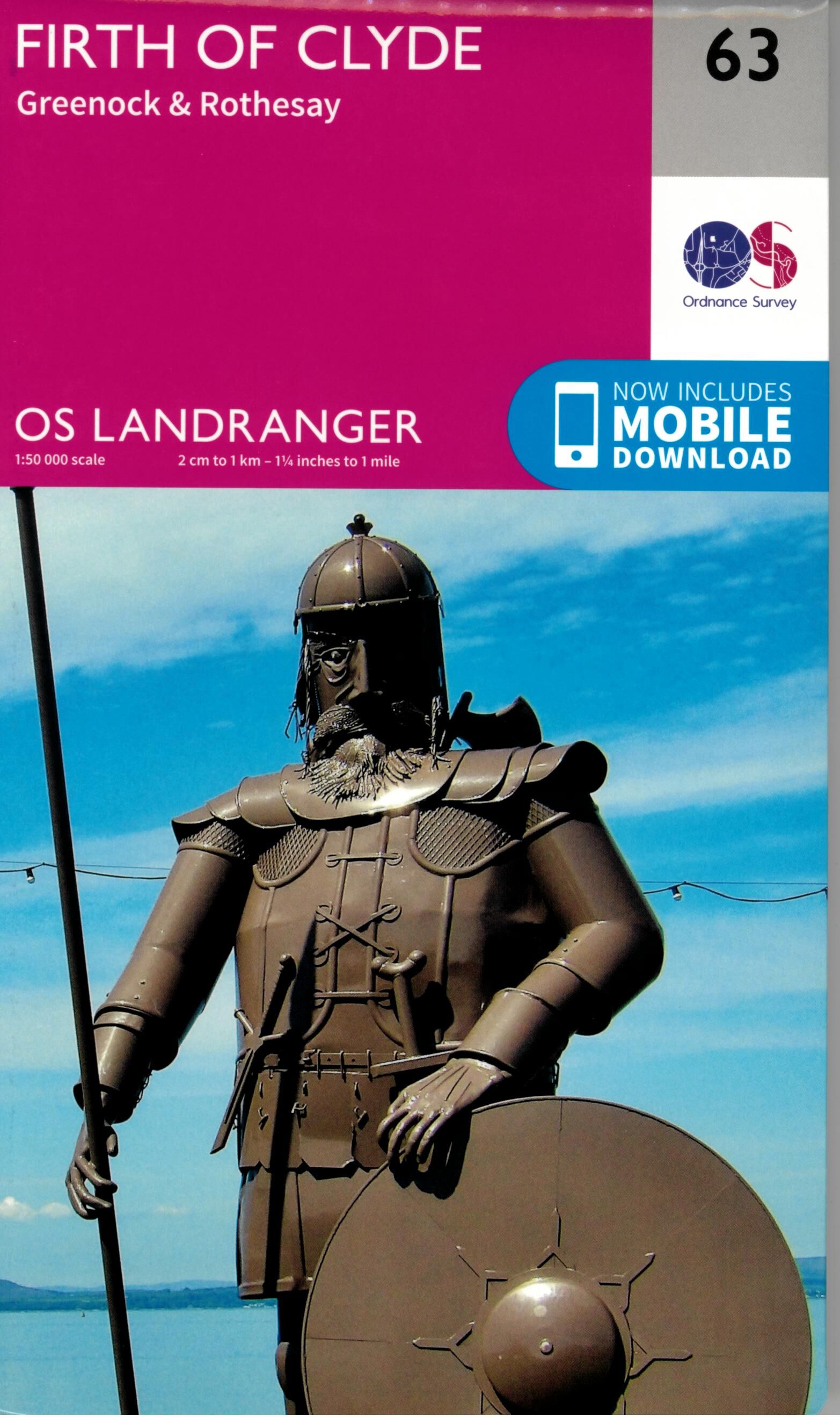 ORDNANCE SURVEY - 63 GB FIRTH OF CLYDE 1 50 000