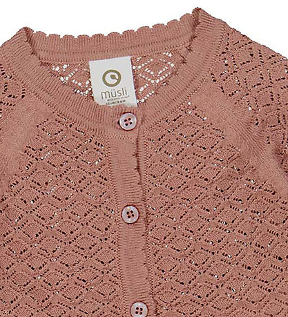 M?Slå Cardigan - Scallop - Daydream
